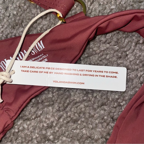 Yolanda Swimwear Clay Size Medium NWT - Picture 2 of 8